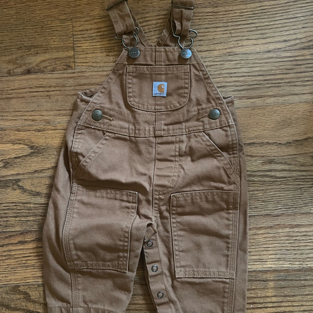 Carhartt Brown baby Overalls